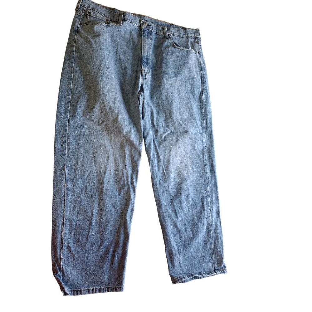 Levi’s 550 Relaxed Fit Jeans Men’s 42x27 Light Wash Straight Leg Denim Classic